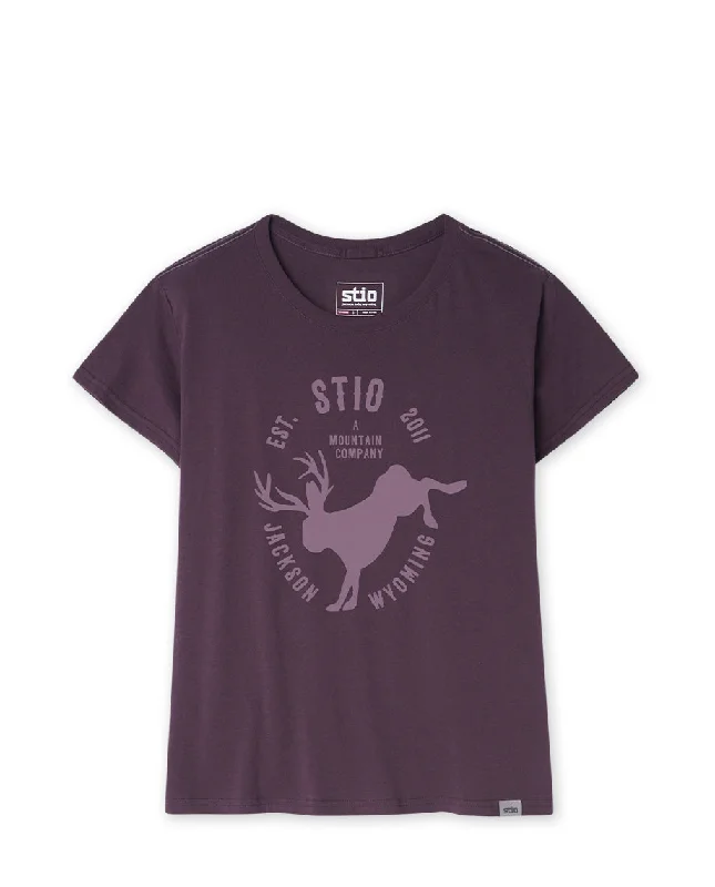 Women's Bucking Jack Crest Tee