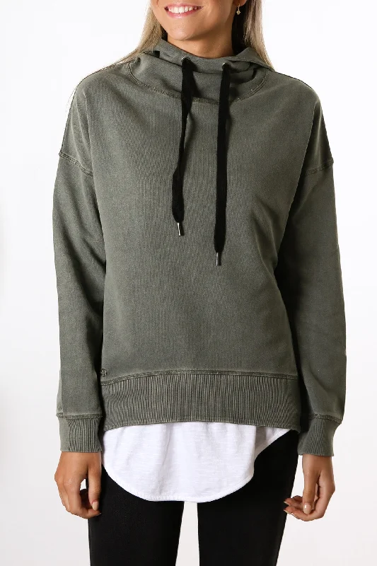 Jasmine Hoodie Khaki