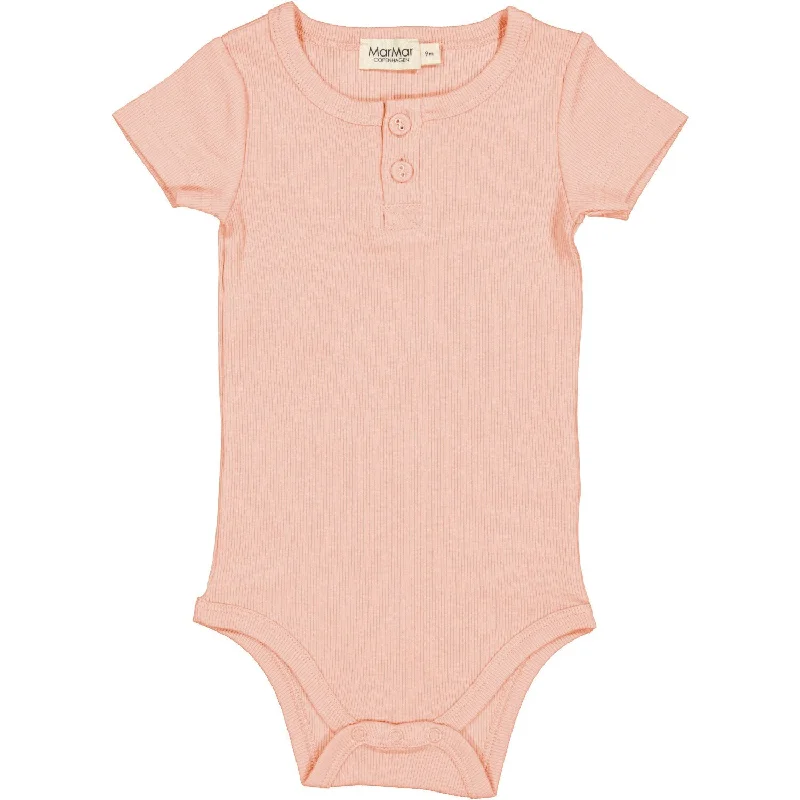 MarMar Modal Fine Rib Soft Coral Body