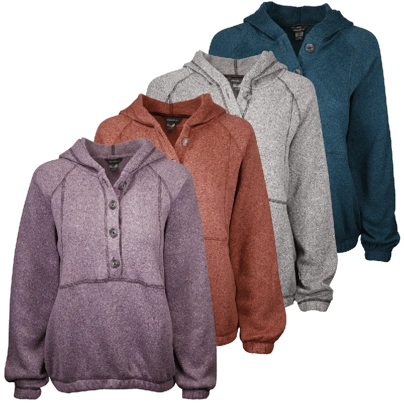 Eddie Bauer Women's Sunray Fleece Pull Over Hoodie (S03)