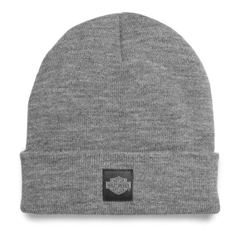 Harley-Davidson Beanie Knit Hat Forever Harley grey heather 97628-24VX