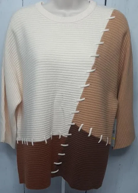 Sweater-Pullover-Multi Color Biege&Cream-Women's-M42603km