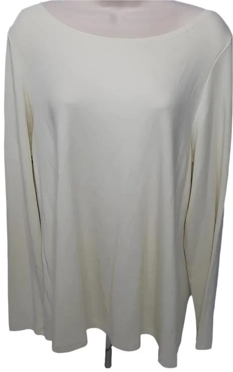 Shirt Pullover Long Sleeve Large Neck Women's A2346104